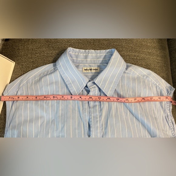 BALENCIAGA
Pinstriped Cotton Poplin Shirt Midi Dress - Picture 5 of 8